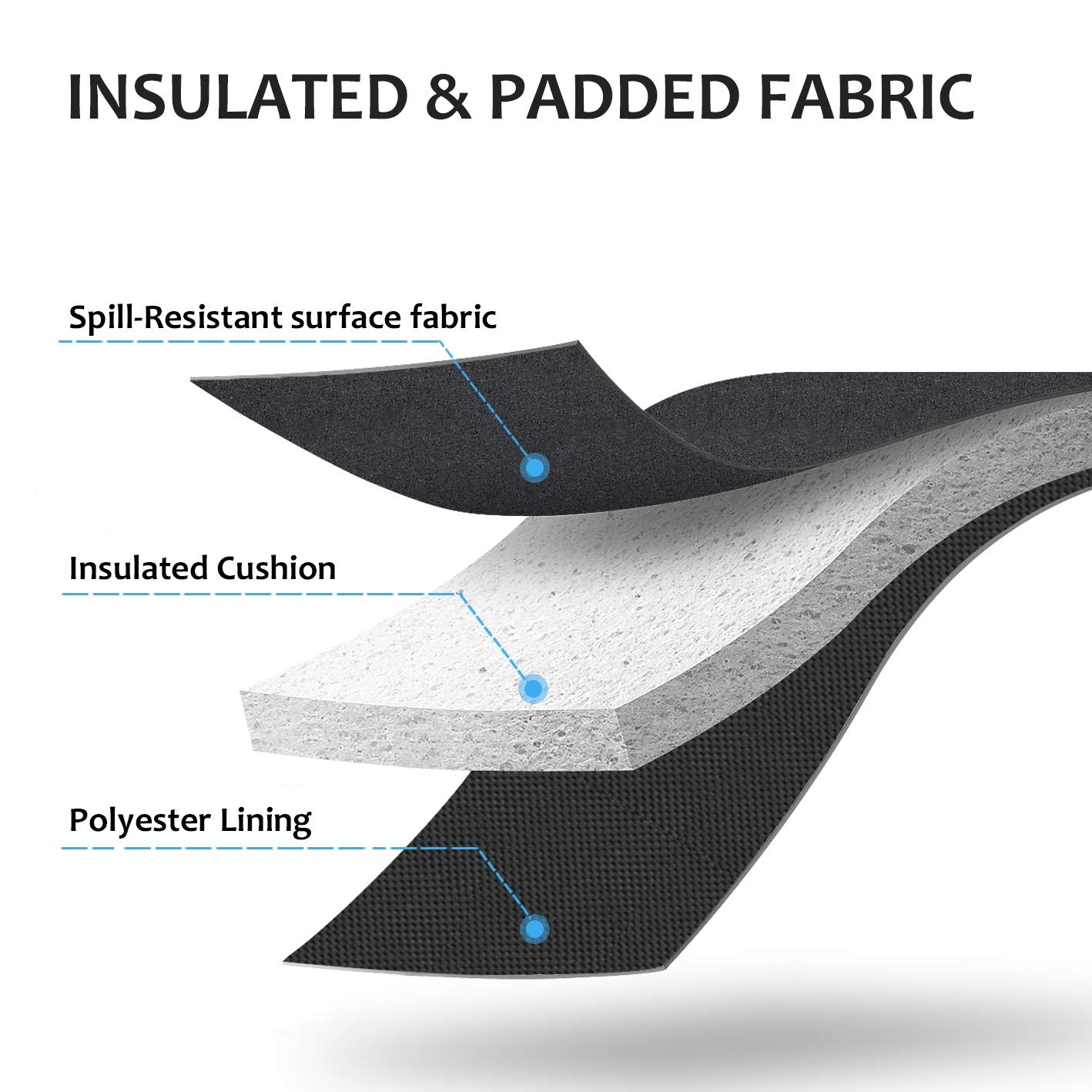 Tirrinia insulated wine tote keeps drinks cold for hours at picnics or poolside.