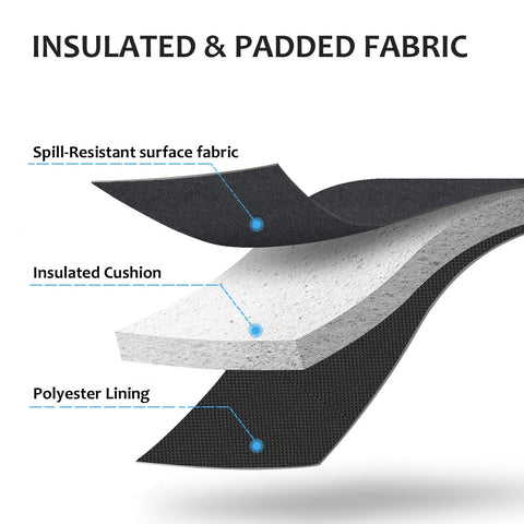 Tirrinia insulated wine tote keeps drinks cold for hours at picnics or poolside.