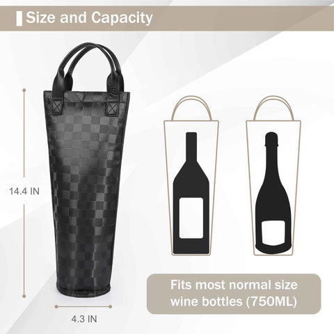 Tirrinia wine carrier makes a stylish gift for wine lovers.