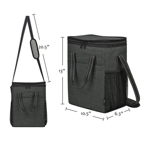 Tirrinia wine carrier at a picnic setup ready for outdoor sharing