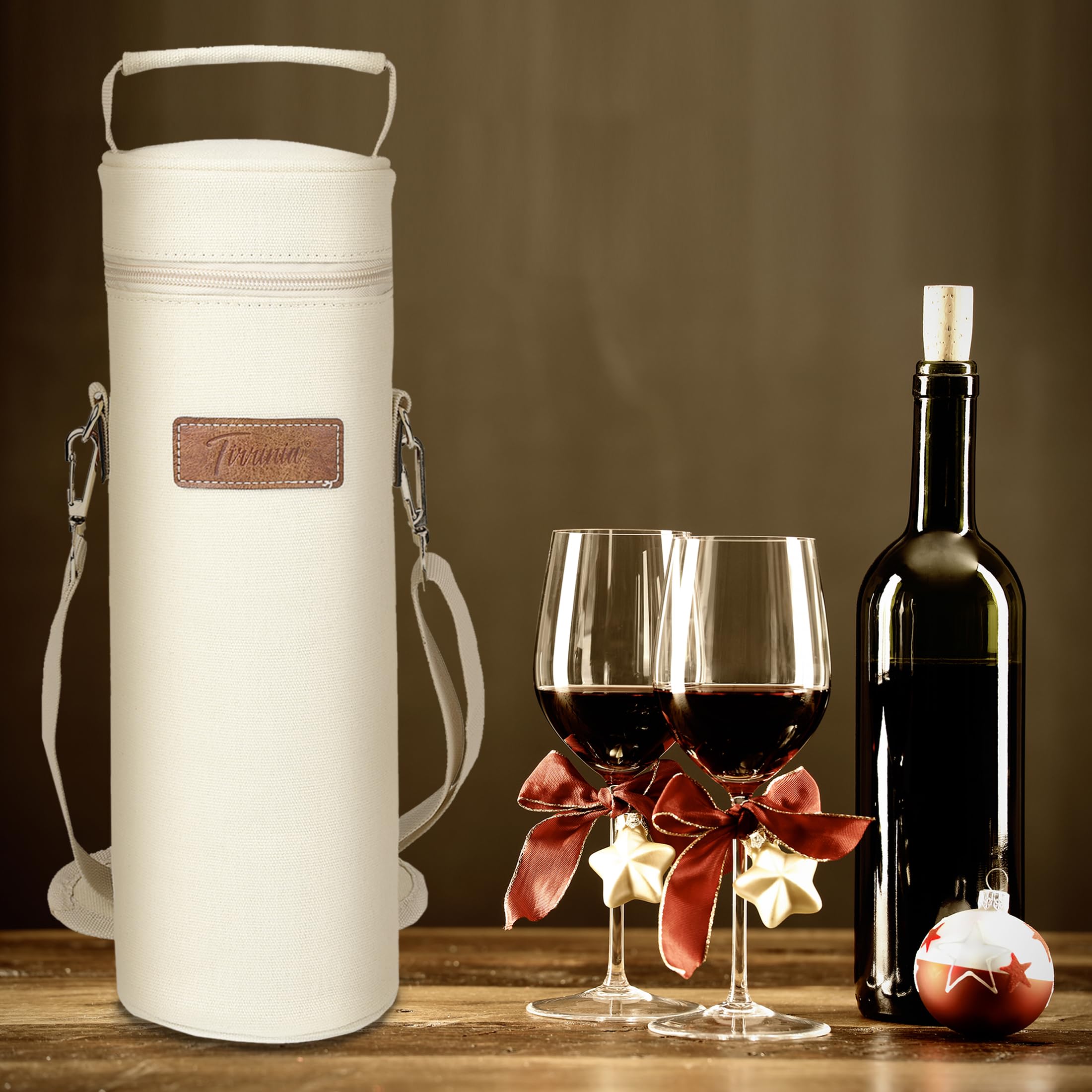 Tirrinia wine gift bag for women suits holidays, anniversaries, and celebrations.