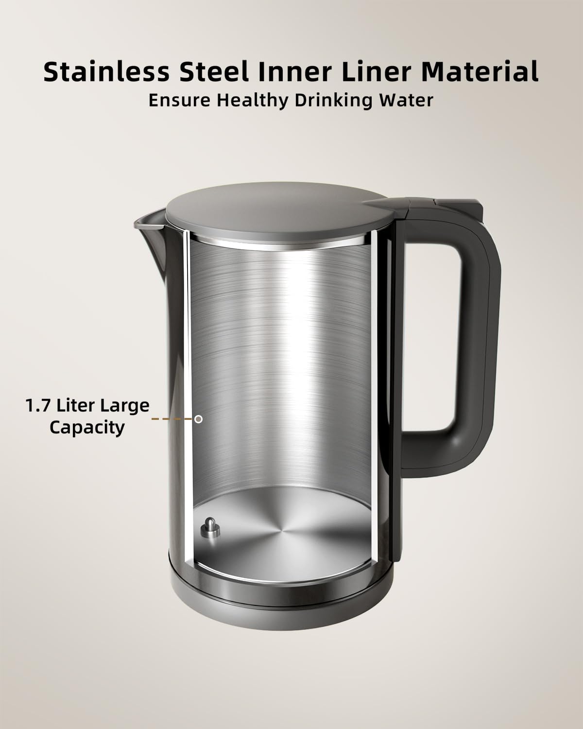 Tisanio PrecisionTemp Kettle ideal for pour-over and matcha brewing.