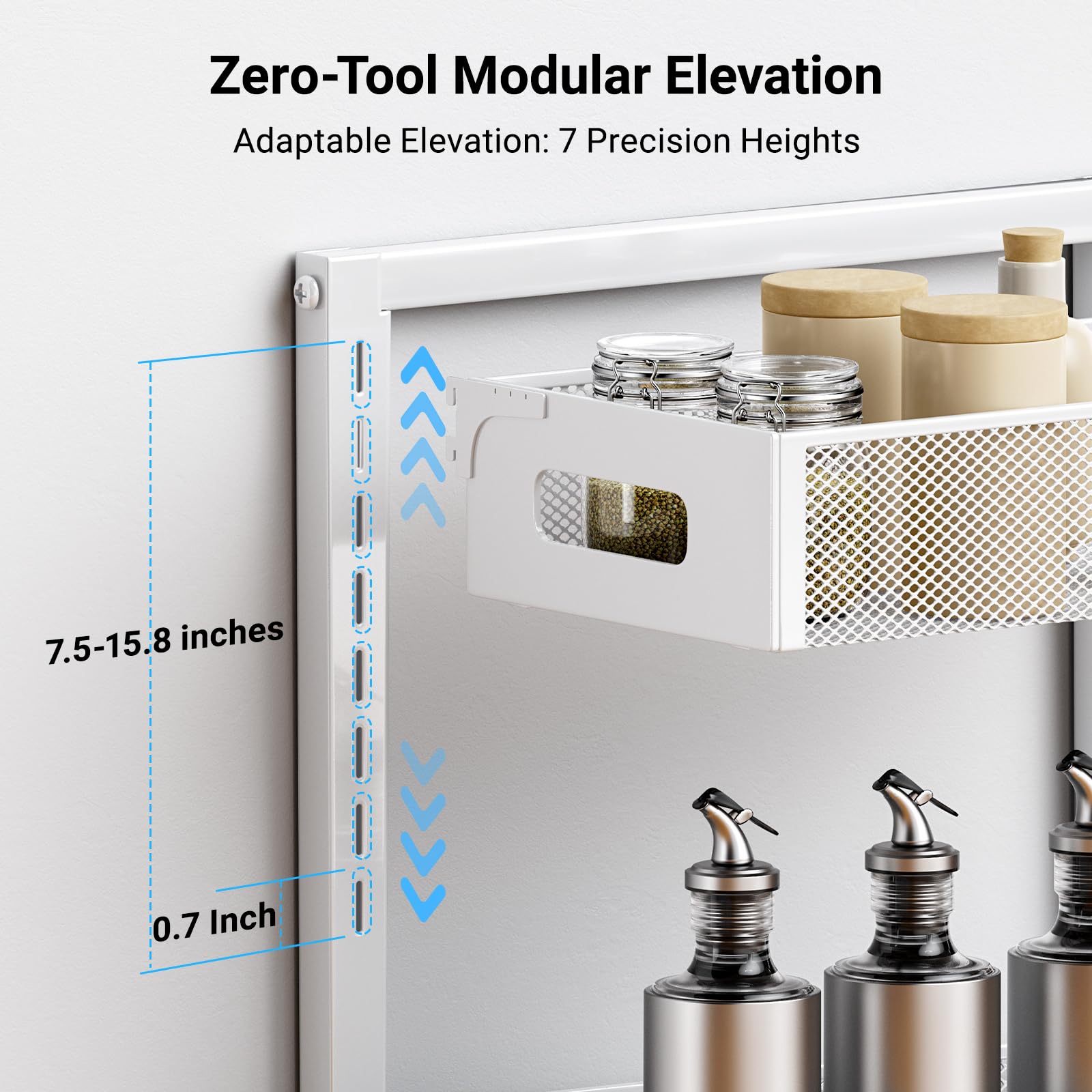 TISTAYA under-sink organizer doubles as kitchen spice rack and more