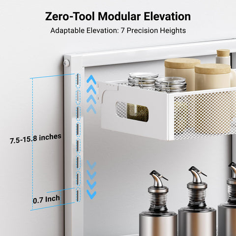 TISTAYA under-sink organizer doubles as kitchen spice rack and more