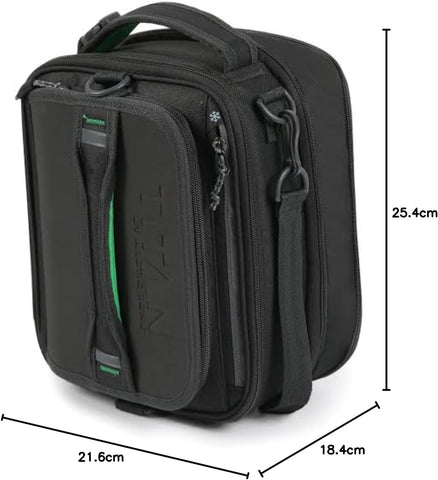 Titan by Arctic Zone container set inside demonstrating secure, leak-free transport.