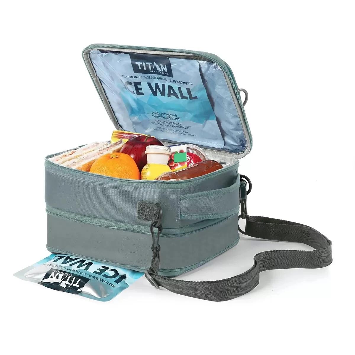 Titan by Arctic Zone included container set keeps meals organized