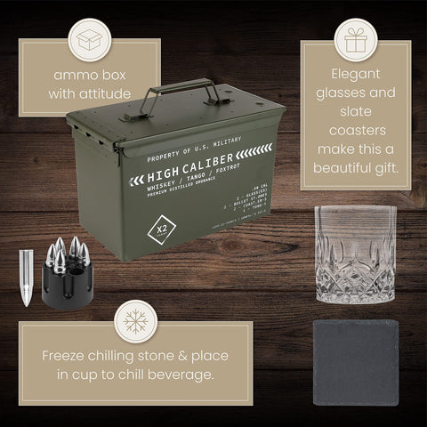 Titan LSO heavy slate coasters protect surfaces under glassware