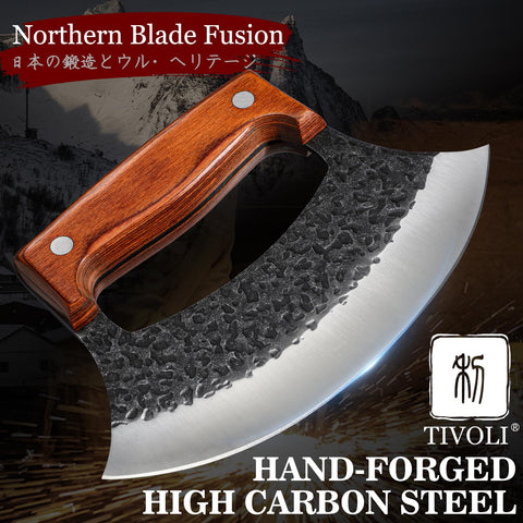 TIVOLI Ulu Knife full tang for durable, balanced control