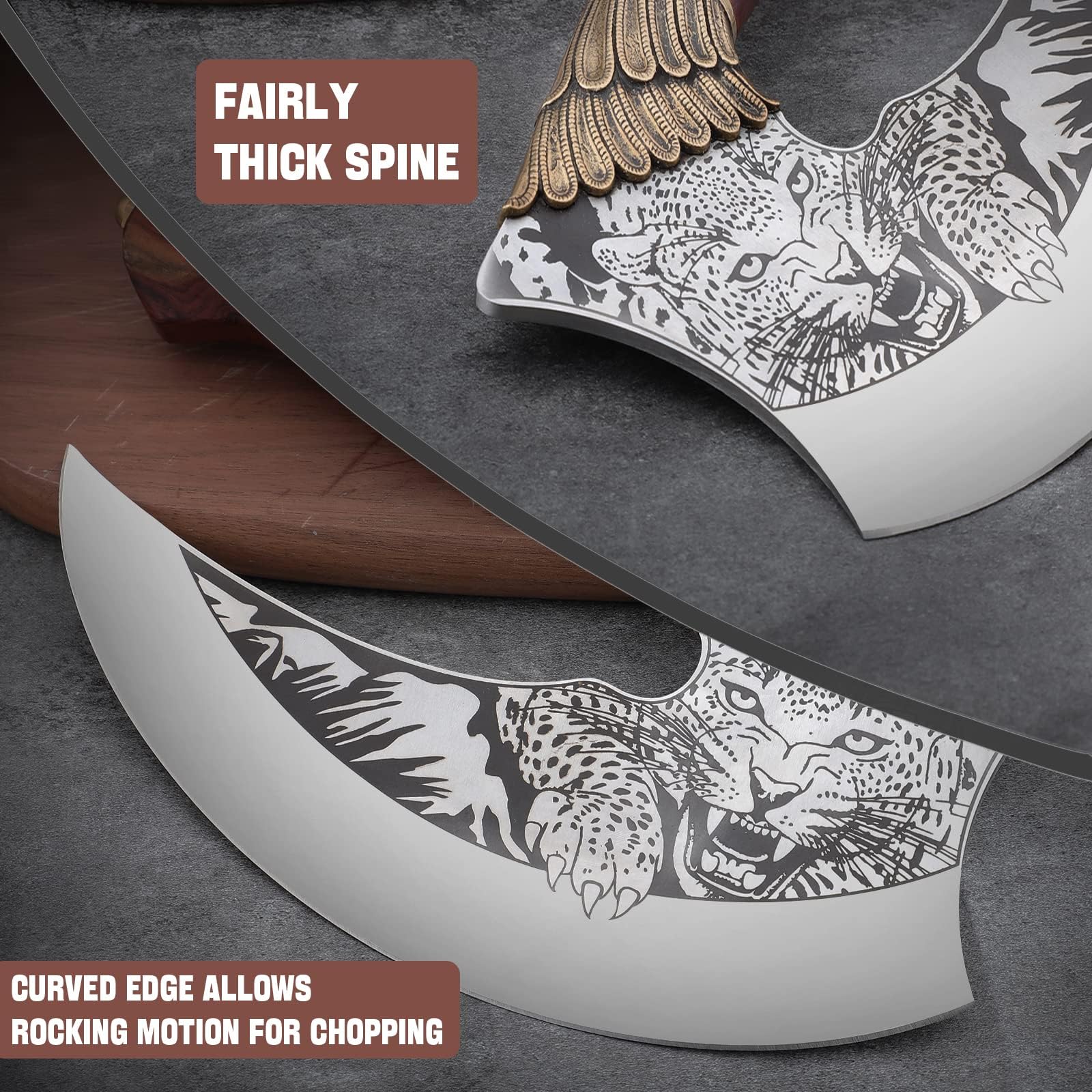 TIVOLI Ulu knife gift packaging perfect for birthdays or holidays.