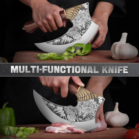 TIVOLI Ulu knife sheath and gift box for safe storage and gifting.
