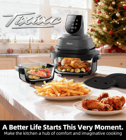 Tixixc 6cup glass container ideal for single servings and quick weeknight dinners