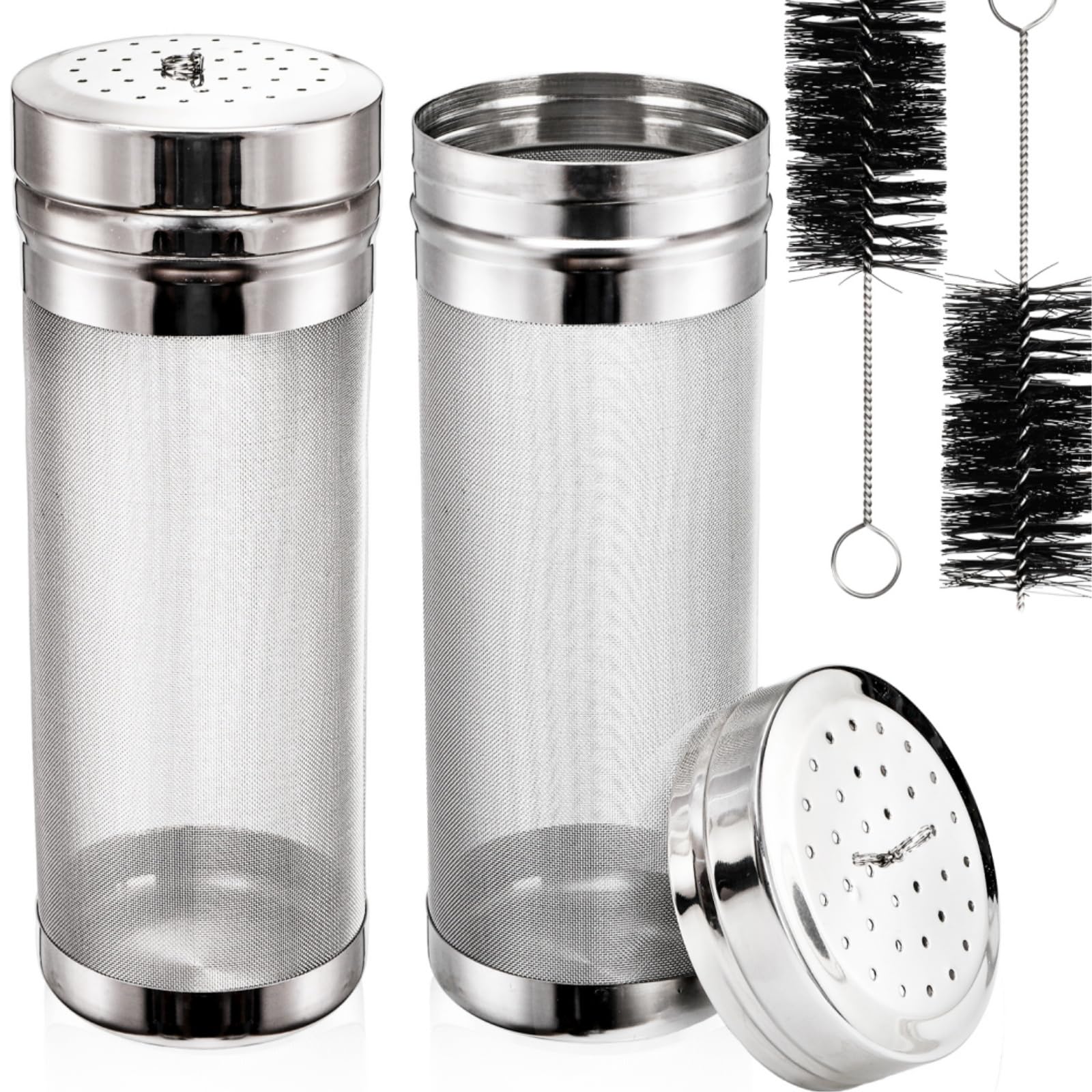 Tlence beer dry hopper filter 2-pack keeps hops in the kettle for clean final beer.
