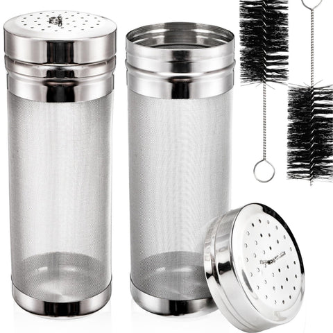 Tlence beer dry hopper filter 2-pack keeps hops in the kettle for clean final beer.
