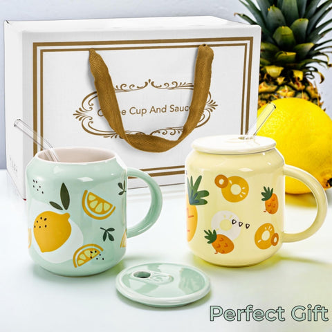 Tlence colorful kawaii mugs brighten tea or coffee moments