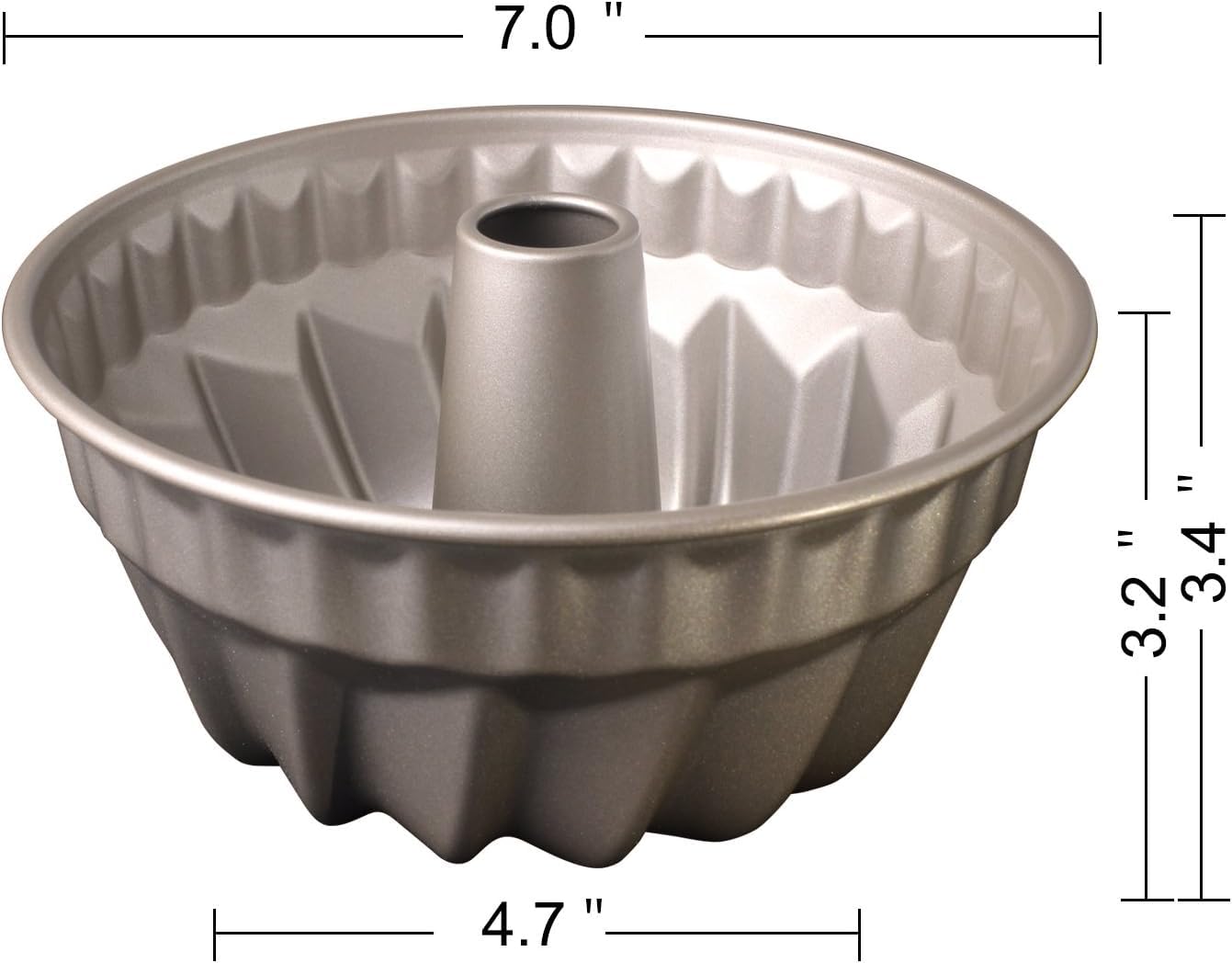 TLIOCAS easy-release surface helps bake with less oil.