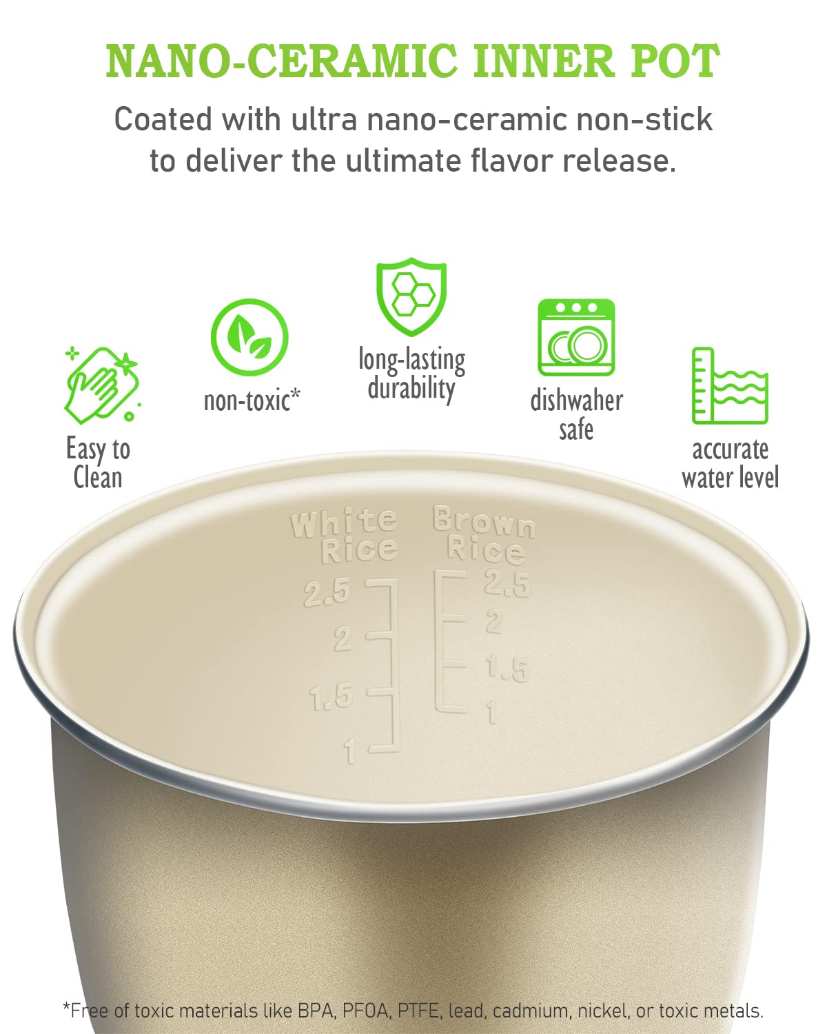 TLOG Mini Rice Cooker 304 stainless steel steam tray for healthy steaming