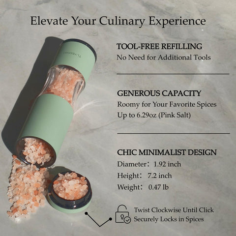 TLYSXPRO dust-proof bottom cap prevents spills on the counter.