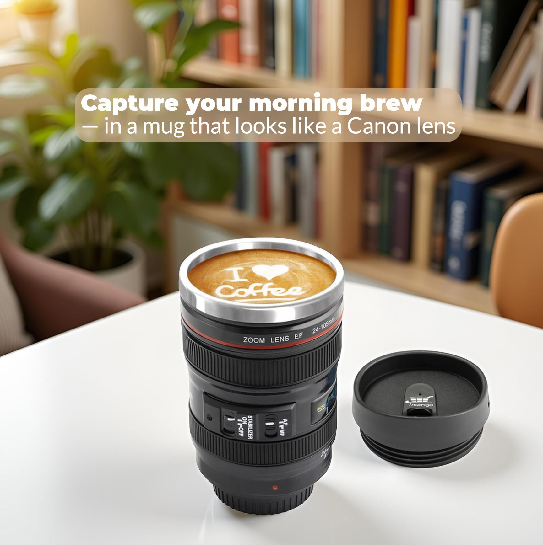 Tmango BPA-free lid keeps beverages safe and clean