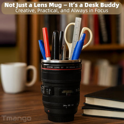 Tmango travel-friendly thermos mug fits on the go and keeps drinks balanced