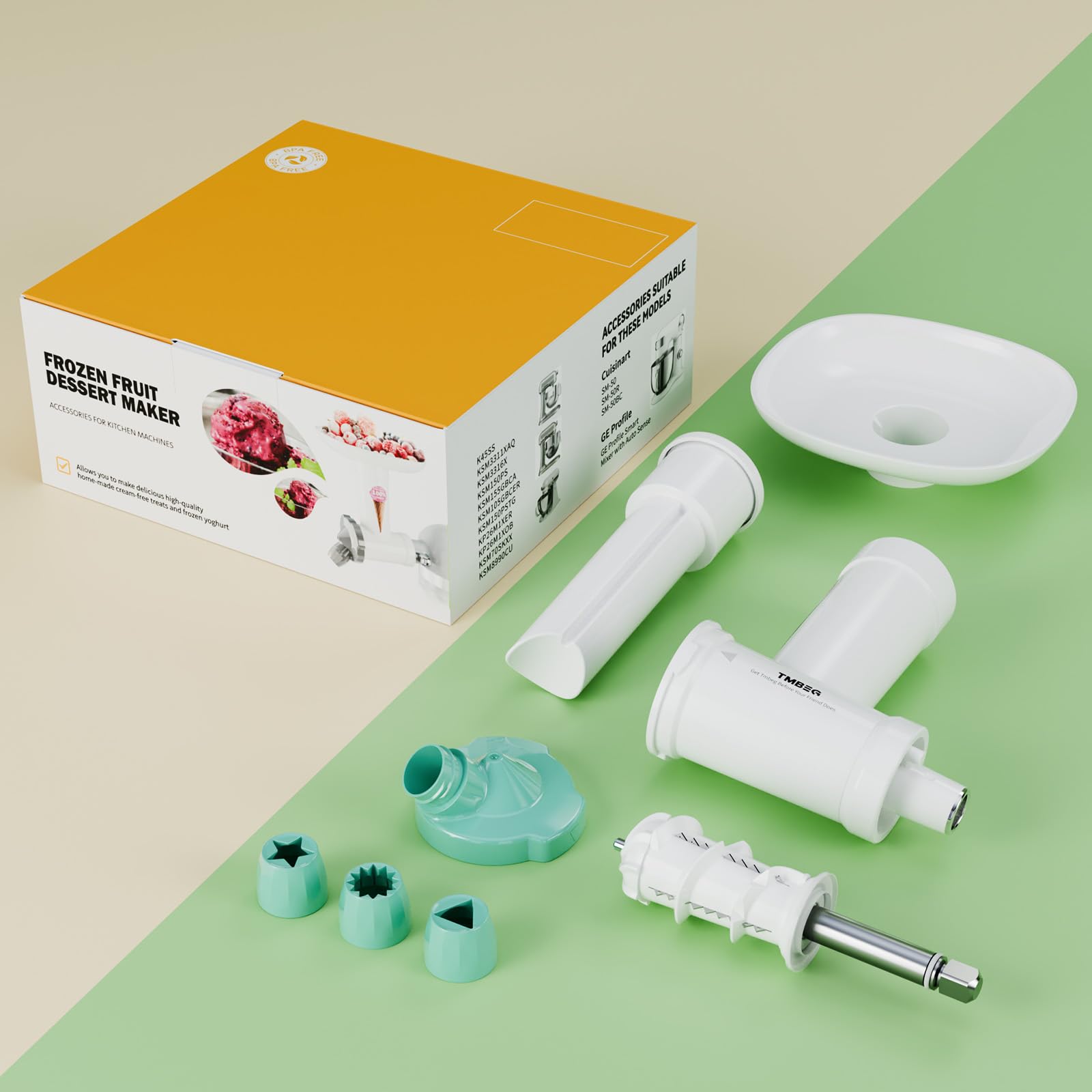 Tmbeg sealing ring tips help optimal performance for smoother texture.