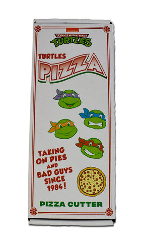Durable vinyl grip on the TMNT pizza cutter for comfortable use
