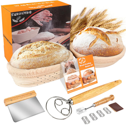 TNELTUEB cleaning brush enables easy post-bake cleanup.