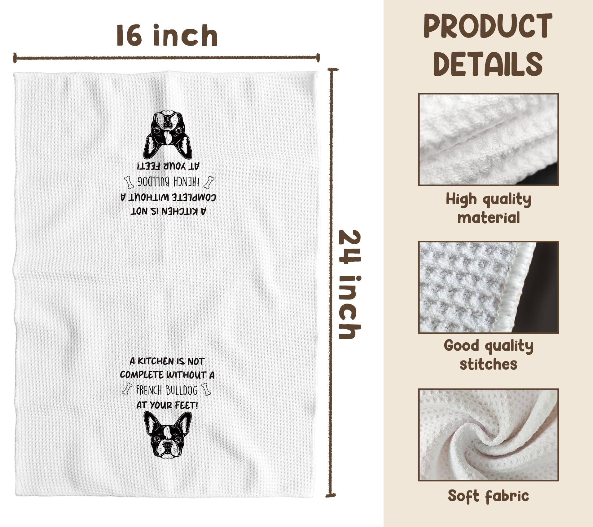 TNUW paw towels pair well with dog-themed accents for dog lovers