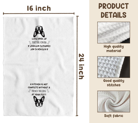 TNUW paw towels pair well with dog-themed accents for dog lovers