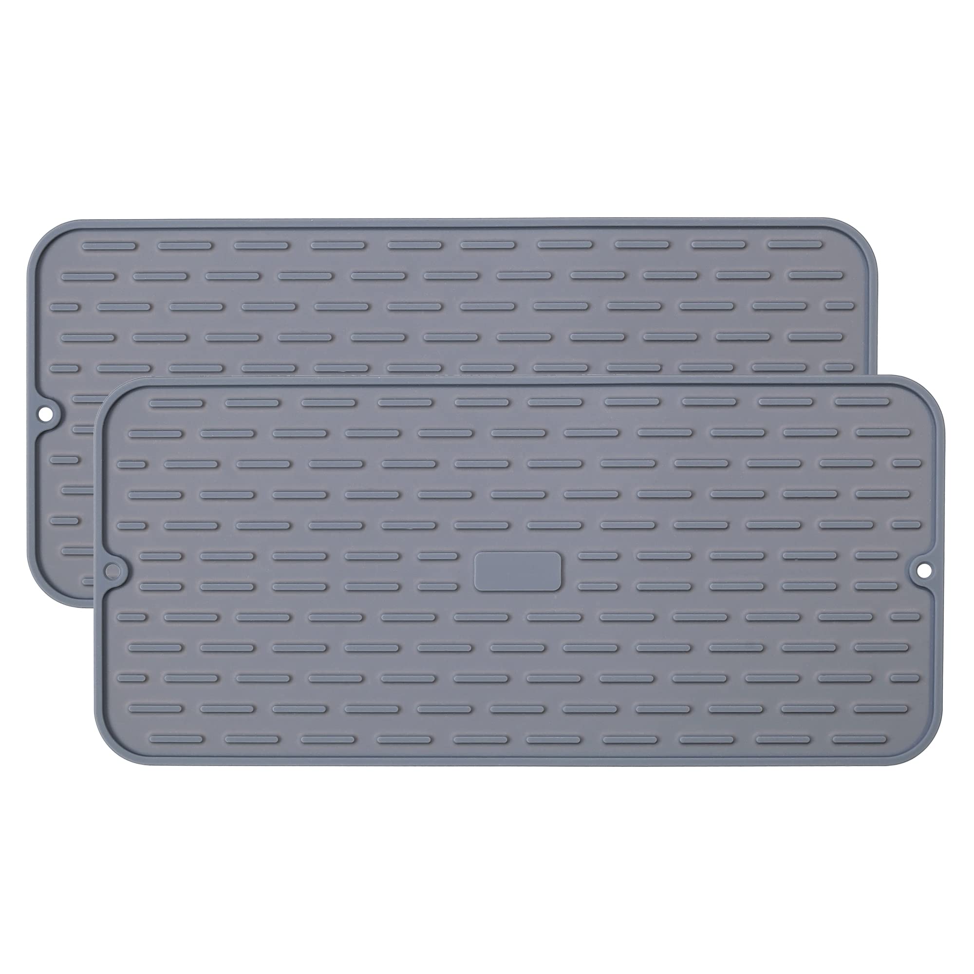 To Encounter silicone dish drying mat small 17.5x8 keeps countertops dry while air-drying dishes