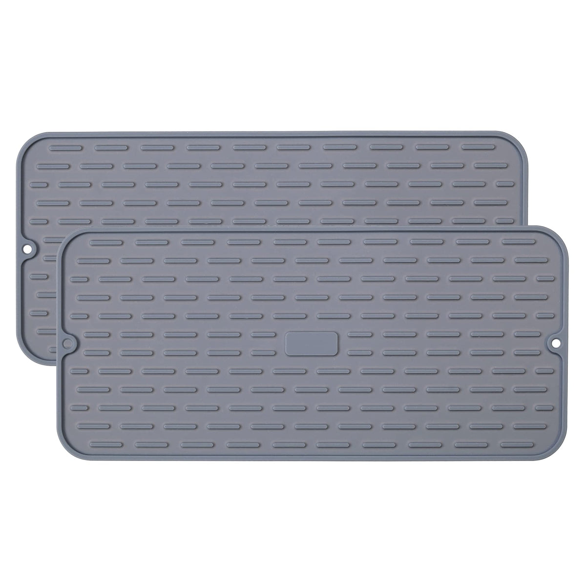 To Encounter silicone dish drying mat small 17.5x8 keeps countertops dry while air-drying dishes