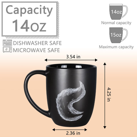 ToCooTo fox mug handle detail highlighting comfortable grip for daily use.