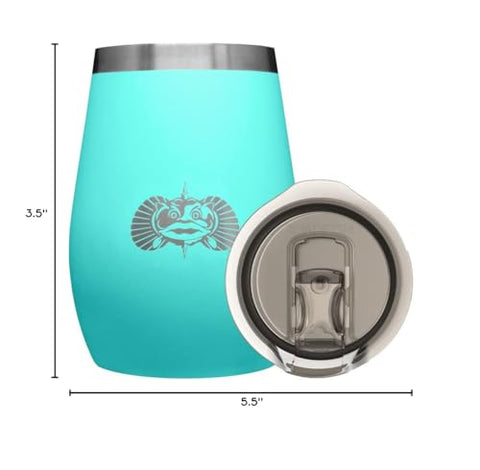 Toadfish oyster-bed mission teal branding communicates sustainability