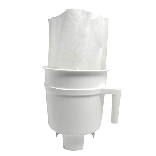 Toddy paper filter bags in use with the cold brew system for smoother filtration.