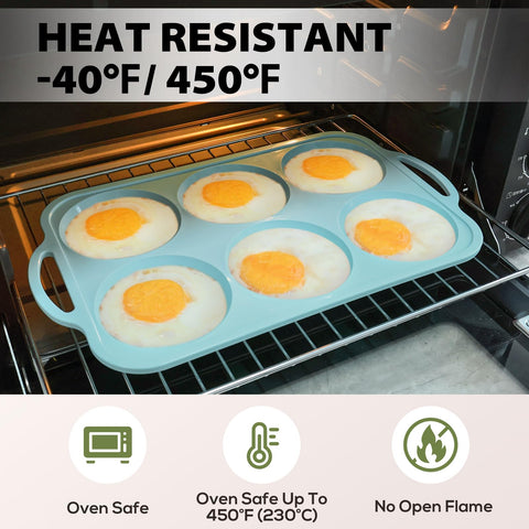 Toeusog dishwasher-safe silicone molds ready for easy cleanup.