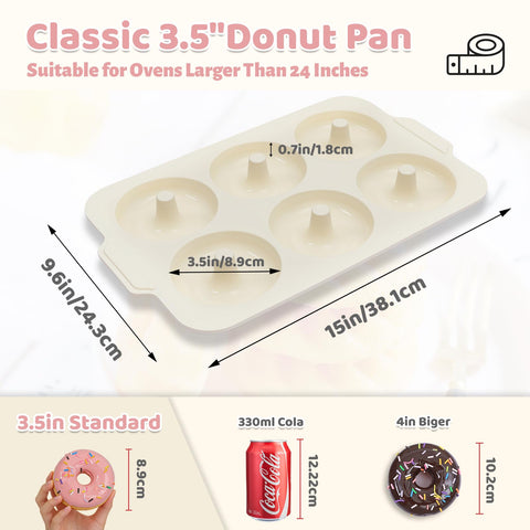 Toeusog 3.5-inch cavities deliver bakery-style treats.