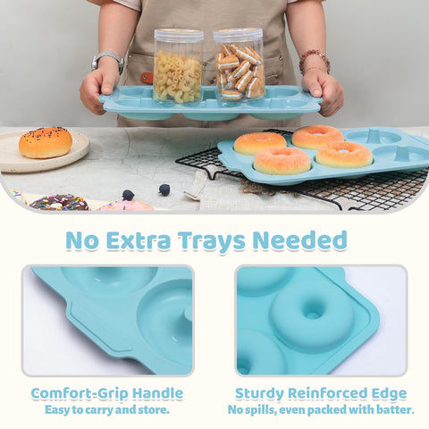 Toeusog dishwasher-safe pan cleans up quickly after baking.