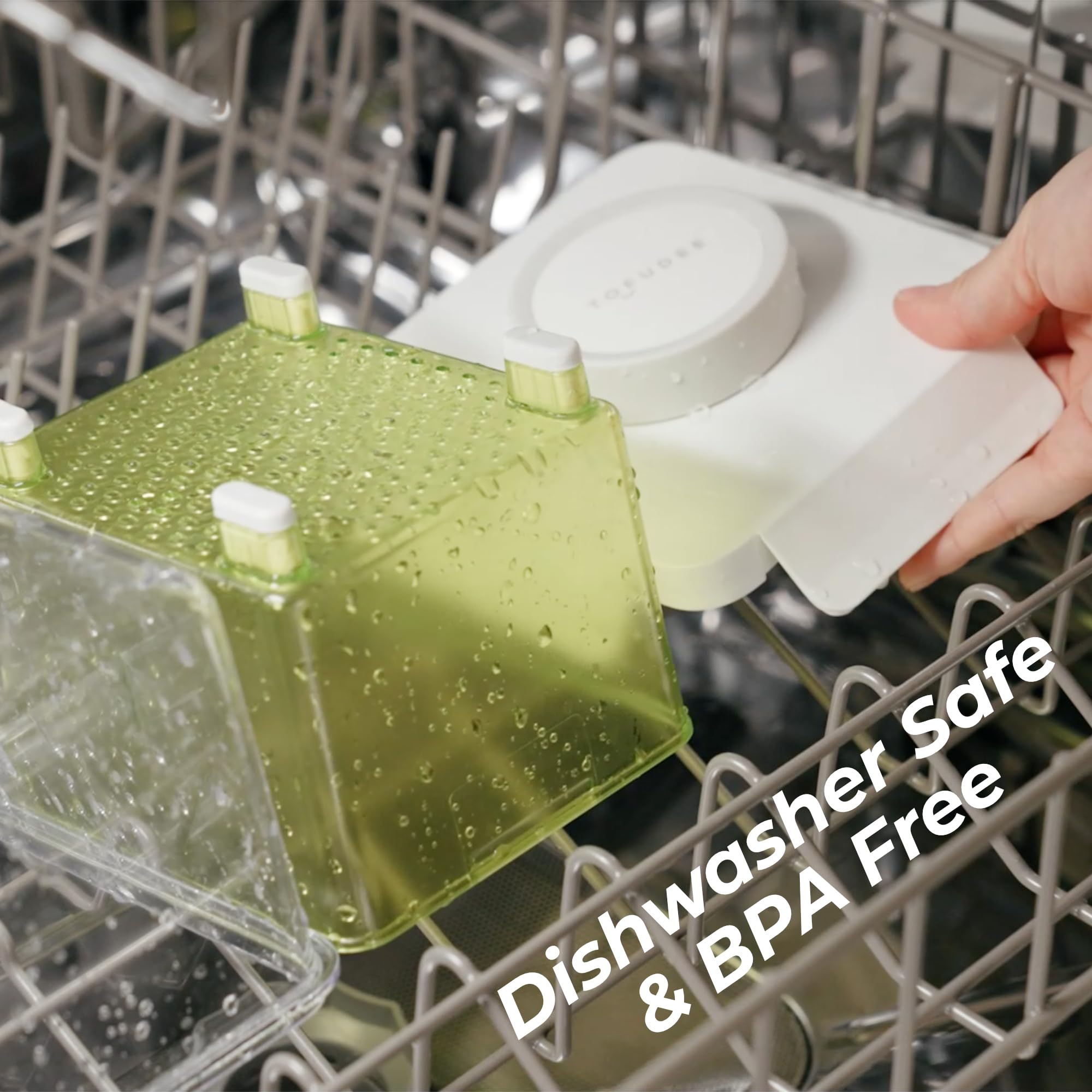 TOFUDEE press with cheesecloth setup suitable for paneer or cheese press