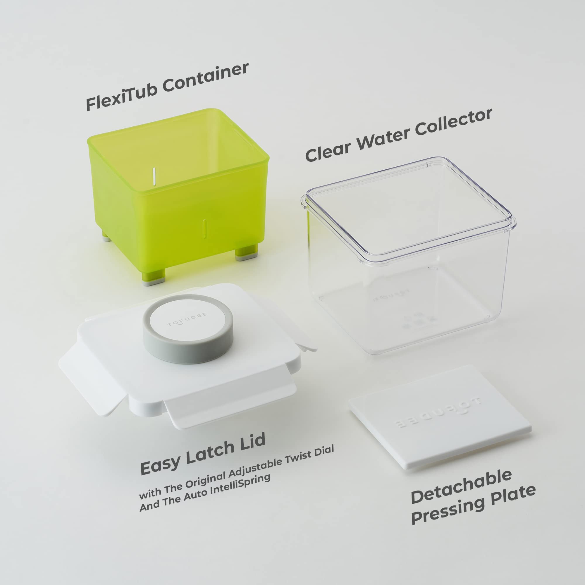 TOFUDEE tofu press preventing cracks with controlled tension