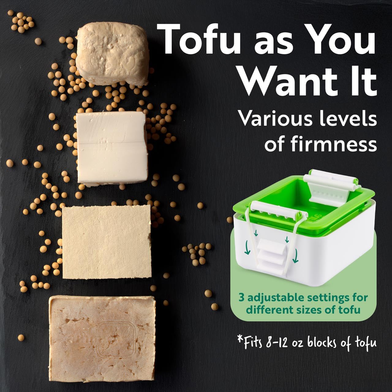 Tofuture Tofu Press built with dishwasher-safe materials for simple cleaning