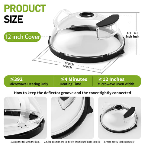 TOFWOF upgraded insulated handle provides safe grip and durability.