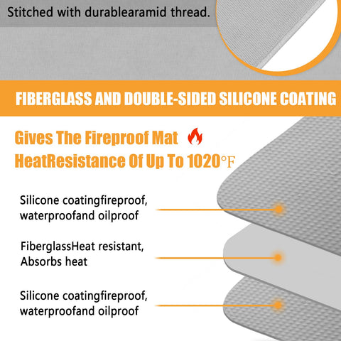 TOHONFOO heat resistant mat on microwave surface for spill-free warmth
