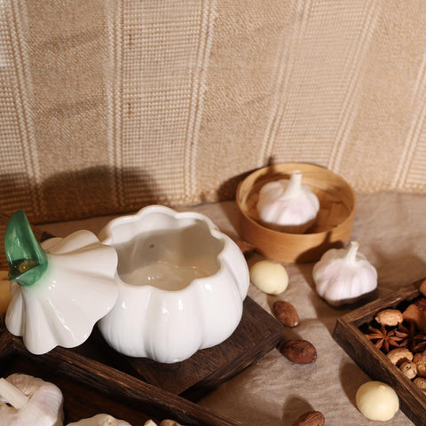 TOIVO dishwasher-safe ceramic container for easy cleaning after cooking.