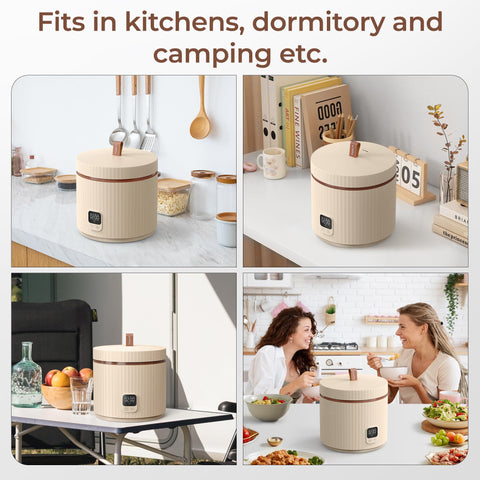 TOKIT accessories included with spoon and measuring cup.