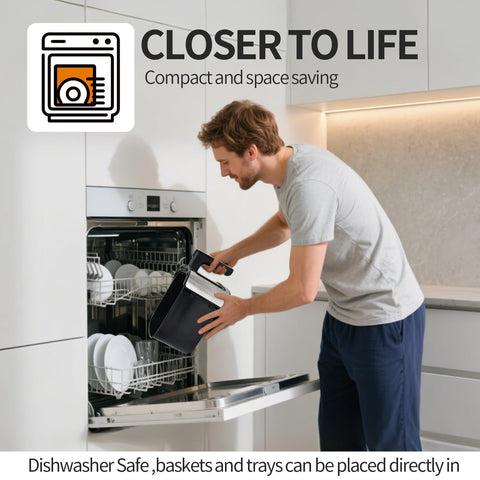 TomaChef air fryer compact design suits small kitchens