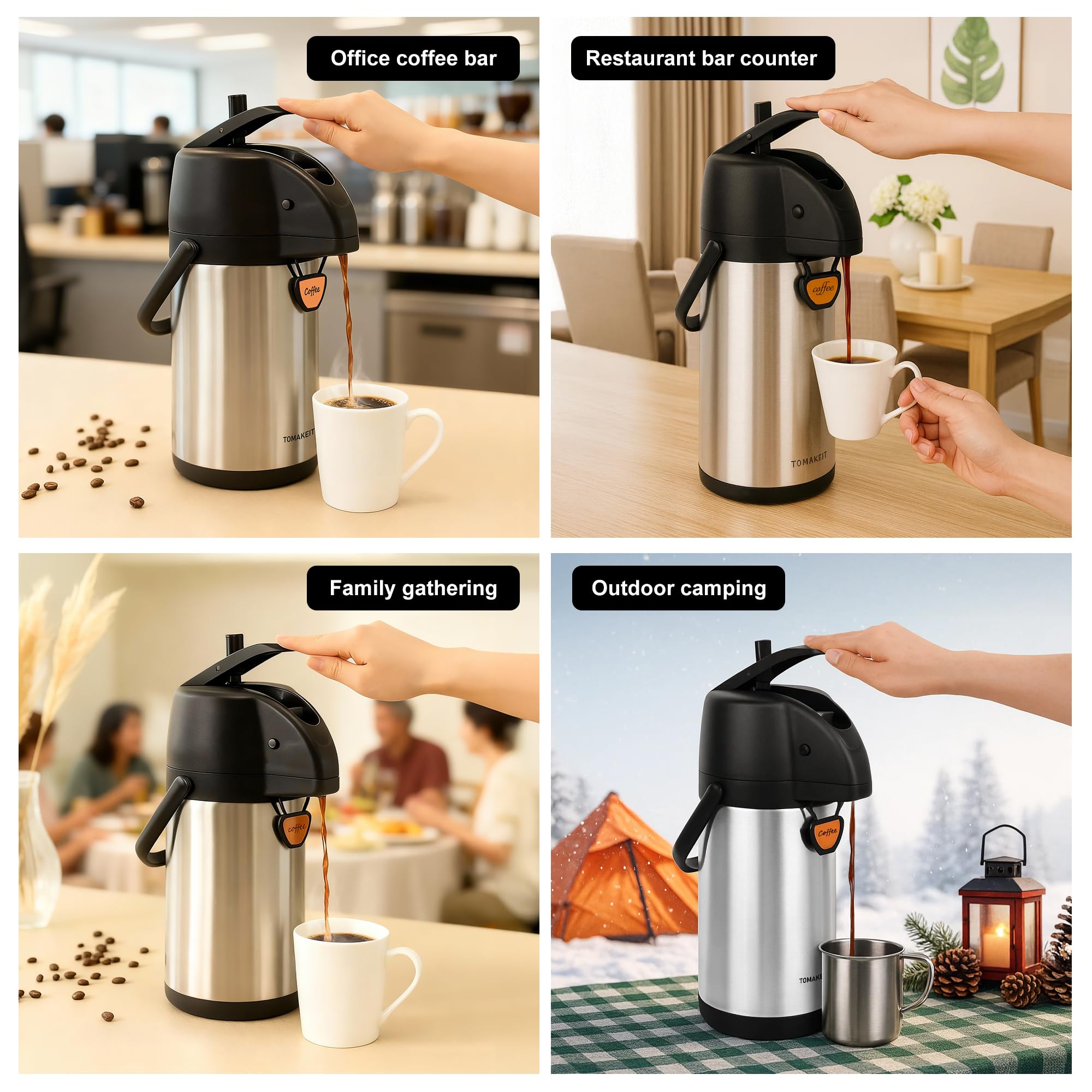 Tomakeit includes hang tag and stickers to label drinks.