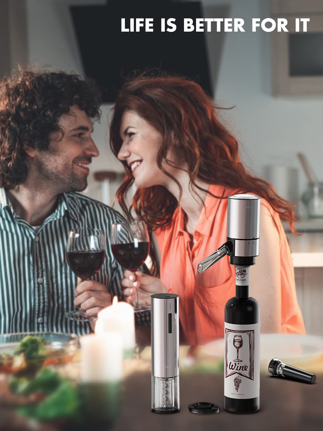 TOMEEM compact design fits kitchen or bar countertop for easy access