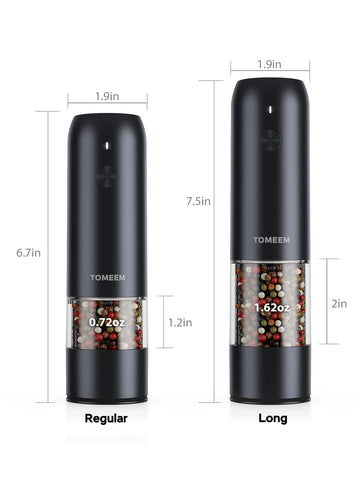 TOMEEM durable food-grade PC body for long-lasting performance