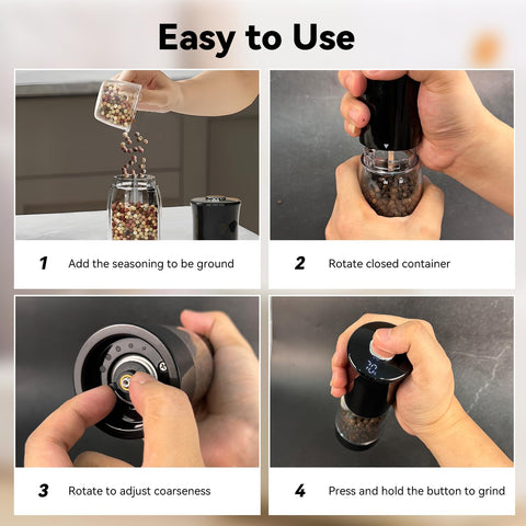 TOMEEM easy fill design simplifies refilling and reduces spills.