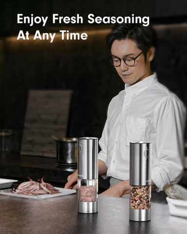 TOMEEM grinder on a kitchen table ready for seasoning.