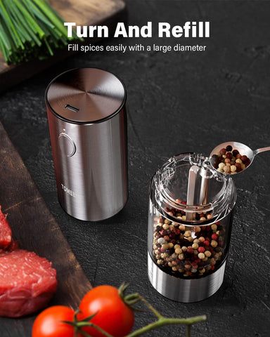 TOMEEM premium stainless steel finish adds sleek kitchen style.